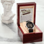 Vintage Funny Father Openwork Watch