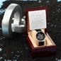 To My Husband Openwork Watch