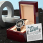Best Dad Vintage Openwork Watch