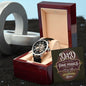 Dad Vintage Time Openwork Watch