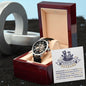 To My Wonderful Husband Openwork Watch