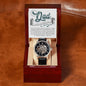 Best Dad Vintage Openwork Watch