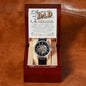 To Make Dad Openwork Watch