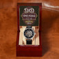 Dad Vintage Time Openwork Watch