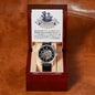 To My Wonderful Husband Openwork Watch