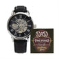 Dad Vintage Time Openwork Watch