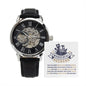 To My Wonderful Husband Openwork Watch