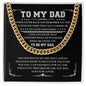 Cuban Link Chain 14K Yellow Gold Finish