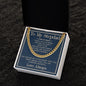14K Yellow Gold Finish Cuban Link Necklace