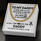 Cuban Link Chain 14K Yellow Gold Finish