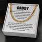 Cuban Link Chain 14K Yellow Gold Finish