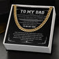 Cuban Link Chain 14K Yellow Gold Finish