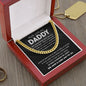 14K Yellow Gold Finish Cuban Link Chain