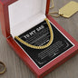 Cuban Link Chain 14K Yellow Gold Finish
