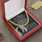 To My Dad Cuban Link Chain