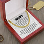 Cuban Link Chain 14K Yellow Gold Finish