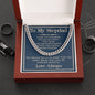 14K Yellow Gold Finish Cuban Link Necklace