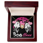 Boo Bees Love Knot Necklace