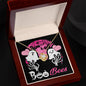 Boo Bees Love Knot Necklace