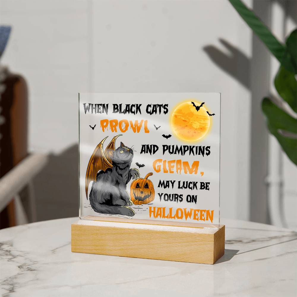 When Black Cats Prowl