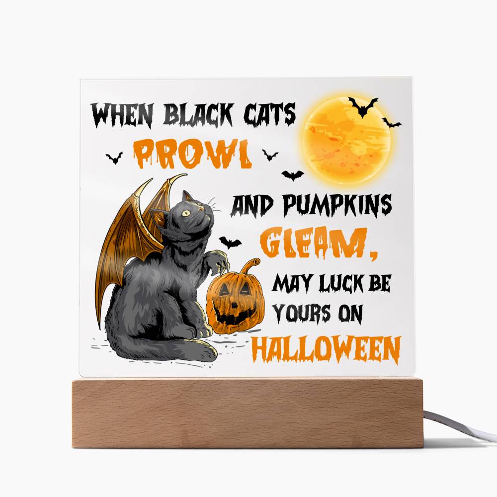 When Black Cats Prowl