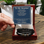 To My Stepdad Love You Forever Bracelet