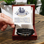 To My Wonderful Husband Love You Forever Bracelet