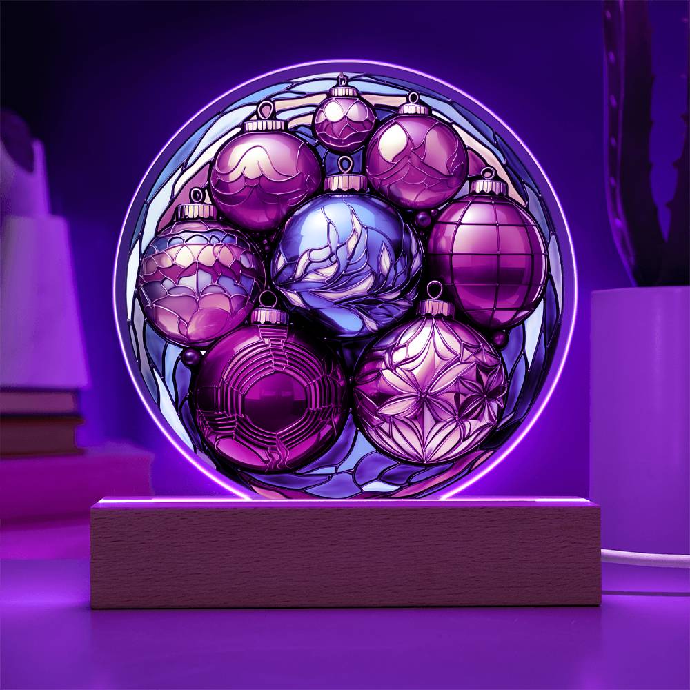Christmas Ornaments Acrylic
