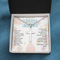 Happy Easter Stainless Cross Necklace with Ball Chain