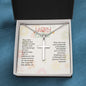 Happy Easter Stainless Cross Necklace with Ball Chain