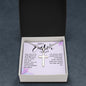 Happy Easter Stainless Cross Necklace with Ball Chain