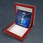 To My Fishing Dad| Stainless Steel Cross Necklace