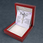 Happy Easter Stainless Cross Necklace with Ball Chain