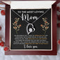 To The Most Loving Mom Forever Love Necklace
