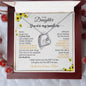 To My Daughter(Sunshine)| Forever Love Necklace