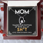 Mom Forever Love Necklace
