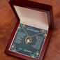 To My Granddaughter Forever Love Necklace