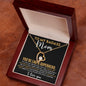 To My Badass Mom Forever Love Necklace