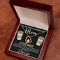 To The Most Caffeinated Mom Forever Love Necklace
