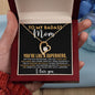 To My Badass Mom Forever Love Necklace