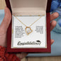 Graduation Forever Heart Necklace
