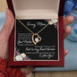 To My Mom Forever Love Necklace