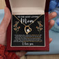 To The Most Loving Mom Forever Love Necklace