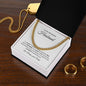 To My Wonderful Husband| Cuban Link
