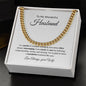 To My Wonderful Husband| Cuban Link