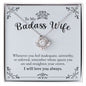 My Badass Wife | Most loving - Love Knot Necklace
