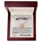 To My Loving Mother Love Knot Necklace