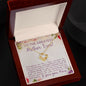 To The Greatest Mother Ever Love Knot Necklace