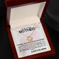To My Loving Mother Love Knot Necklace