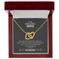 My Wife | You're Amazing - Interlocking Hearts necklace